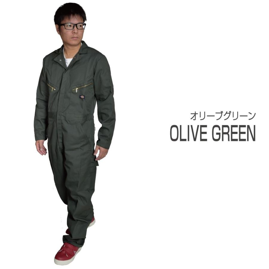 すぐ届く ディッキーズ Dickies つなぎ 長袖 メンズ 長袖ツナギ サイズ保証 Dic R3 つなぎ服と作業服の専門店 ワークプロ 通販 Yahoo ショッピング