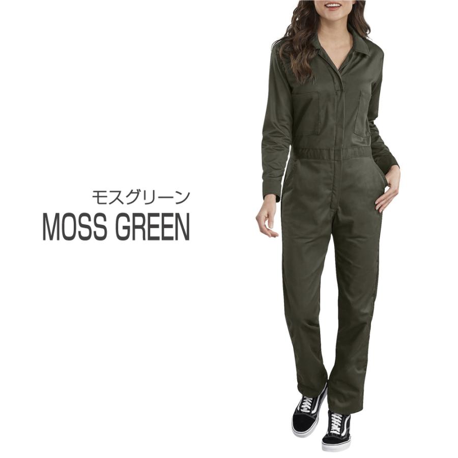 Dickies（ディッキーズ） つなぎ 長袖 レディース 作業服 FV483 春夏