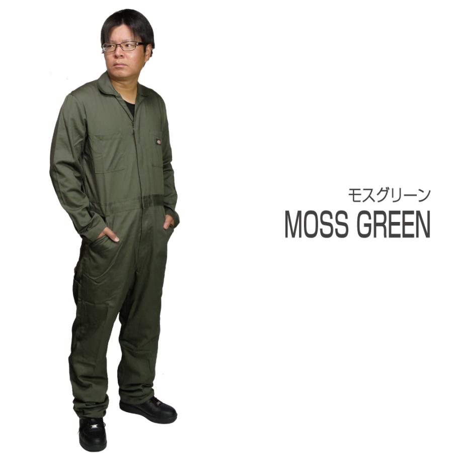 Dickies すぐ届く！ ディッキーズ つなぎ 長袖 48300 綿 春秋冬