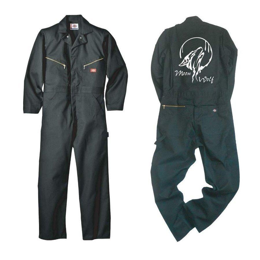 ディッキーズ つなぎ プリント 長袖 ムーンウルフ Dickies K Wolf つなぎ服と作業服のワークプロ 通販 Yahoo ショッピング
