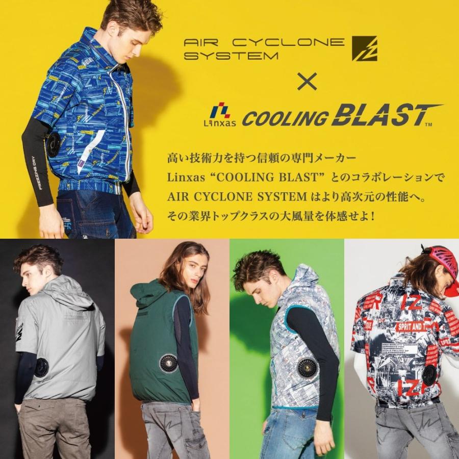 空調ウェア (服のみ) アイズフロンティア 長袖 フーディッド
