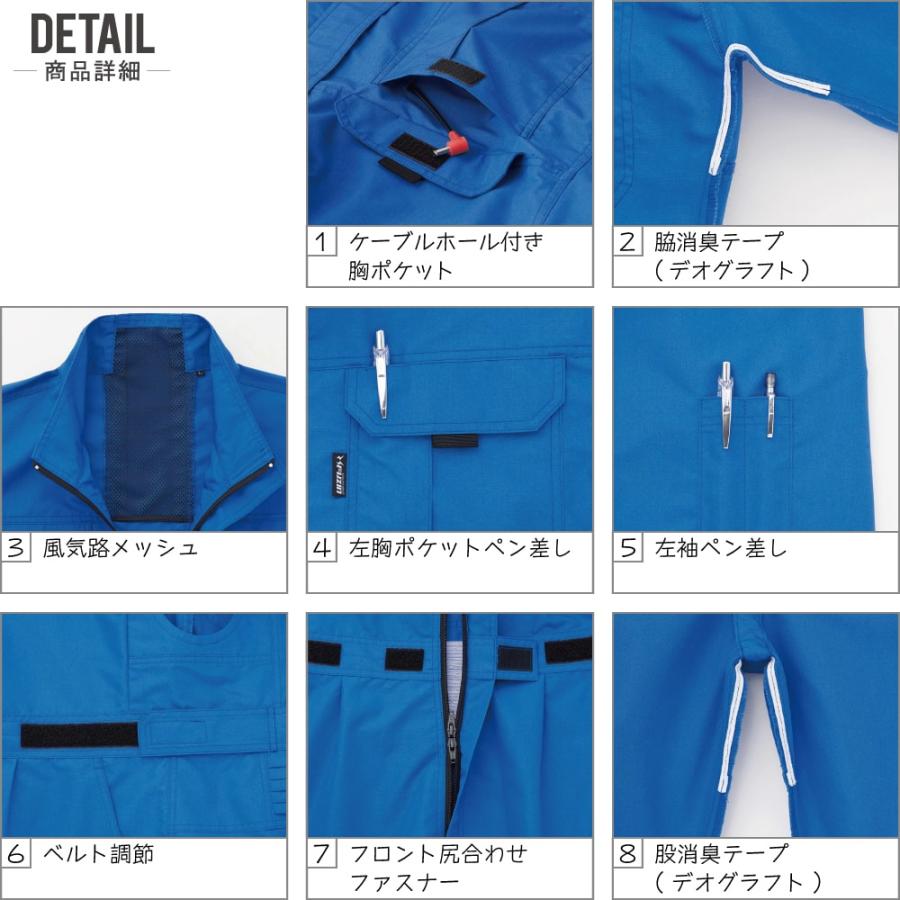 楽天市場】【送料無料】 サンエス 空調風神服 (24Vフルセット フラット 