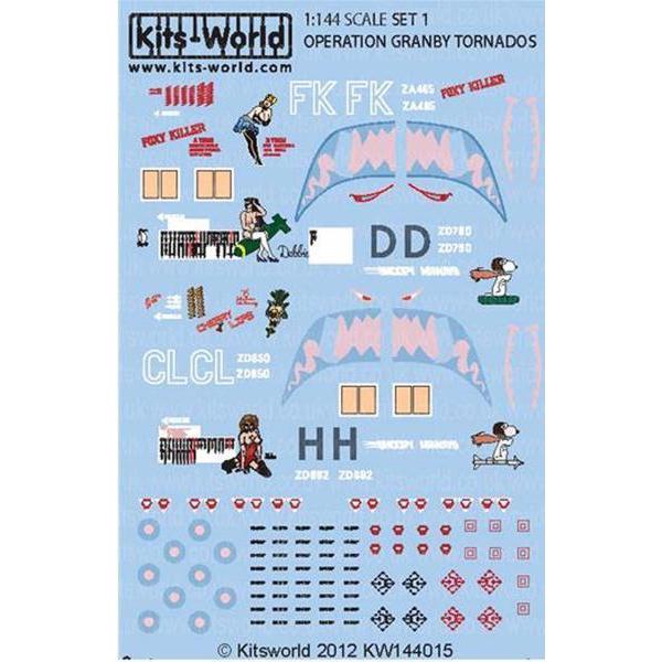 Kits-World Kits-World(144015)1/144 Tornado GR4 'Foxy Killer