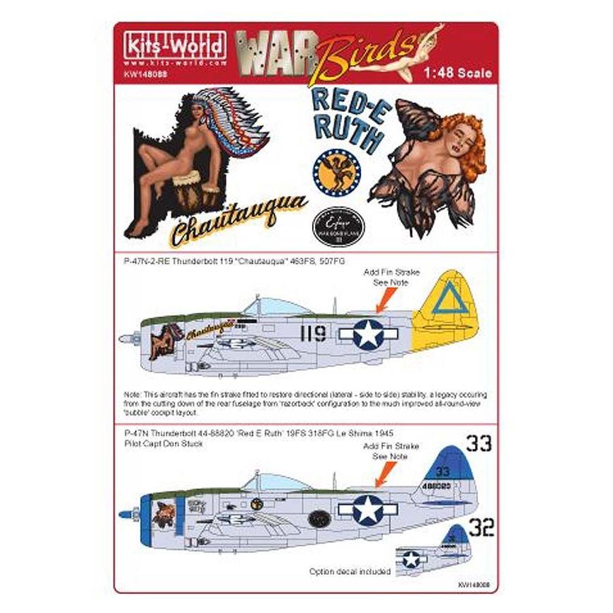 Kits-World Kits-World(148088)1/48 P-47N Thunderbolt 'Chatauqua'他