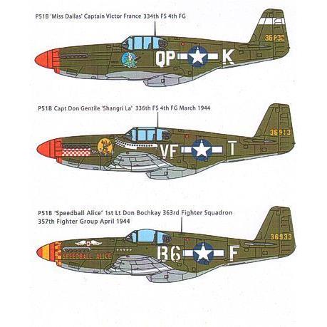 Kits-World Kits-World(172008)1/72 North-American P-51B/P-51D