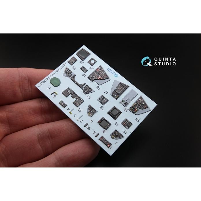 QUINTA STUDIO(QD32119)1/32 F-15E イーグル用内装3Dデカール