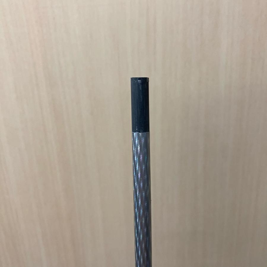 中古品 銀色 シルバー ホログラム アイアン シャフト 5本セット 素管 39インチ グリップ付_7