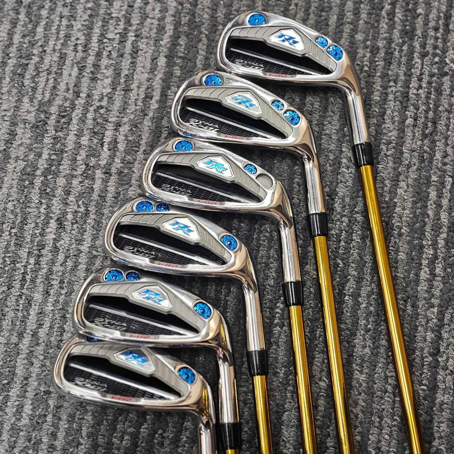 [中古品] ワケあり ダイナ X-01 アイアン #5 ~ PW HYPER STICK シャフト フレックス R 6本セットの画像