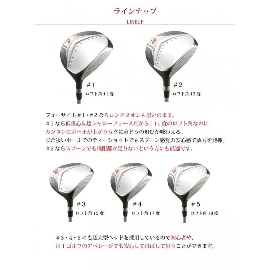 ゴルフ クラブ フェアウェイウッド ワークスゴルフ フォーサイト カスタムシャフト仕様｜worksgolf-outlet｜13