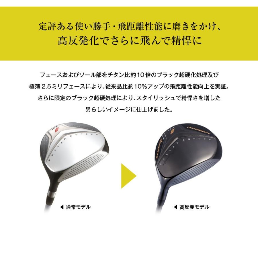 新品】高反発FWフォーサイトブラックプレミア 2本セット標準