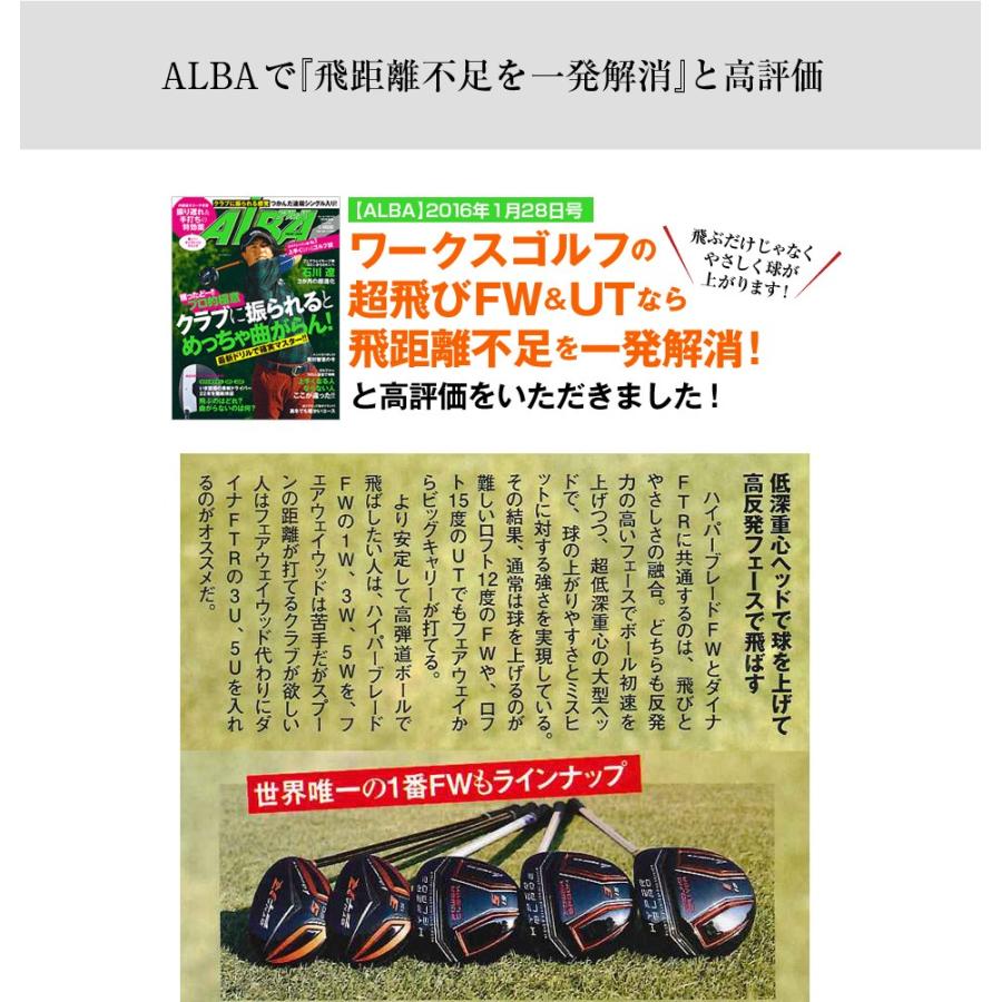 ワークスゴルフ 爆買 WORKSGOLF(ワークスゴルフ) ダイナFTR ブラック