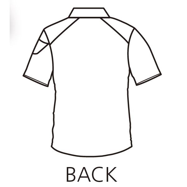 BURTLE（バートル）　７０７　半袖ポロシャツ（ユニセックス）　（ＳＳ〜３Ｌ） | BURTLE | 03