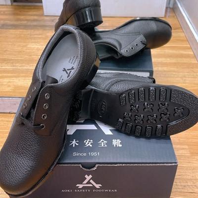 青木産業 青木 革製安全靴 501 短靴 : ワークショップタマイ - 通販