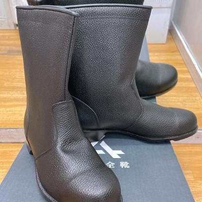青木産業 青木 革製安全靴 806 半長靴 : ワークショップタマイ - 通販