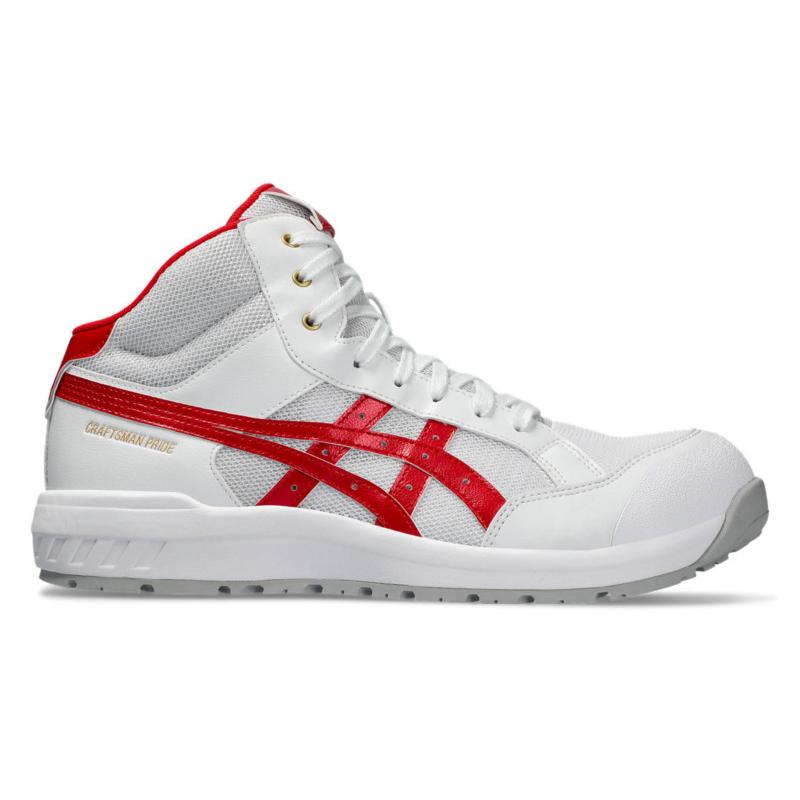 asics CRAFTSMAN PRIDE バーガンディ/ホワイト 安全靴 asics CRAFTSMAN PRIDE バーガンディ/ホワイト 安全靴