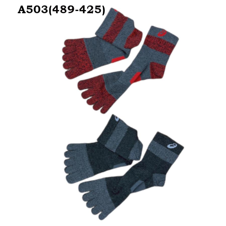 ASICS（アシックス） ソックス ミドル丈 W消臭 ソックス 靴下 5本指 2