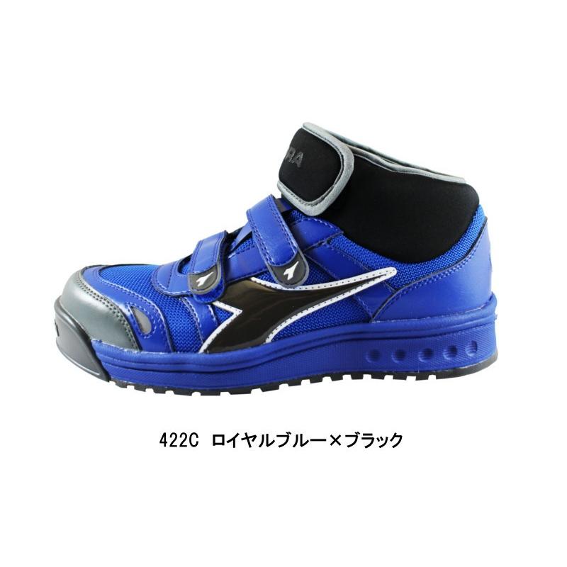 DIADORA ハイカットシューズ 青25.5cm安全靴 DIADORA ハイカットシューズ 青25.5cm安全靴 DIADORA 限定品