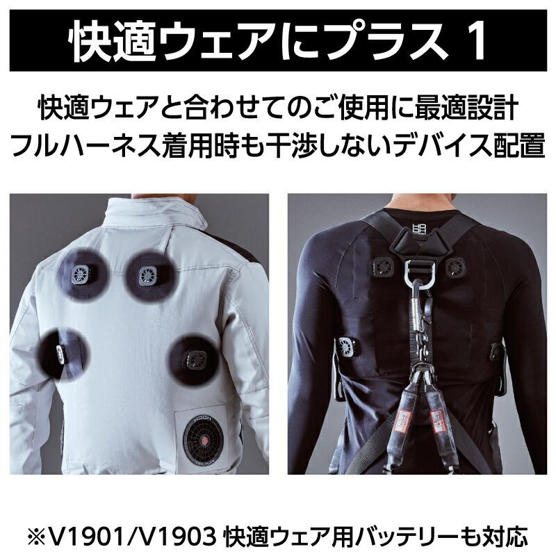 HOOH（鳳皇） 快適ウェア PC222 ペルチェコンプレッション セット M