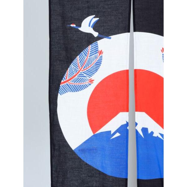 縁起のいい富士山のれん。和室 洋室 問わず合わせられます。日本土産 贈り物 最適 富士山 |  | 01