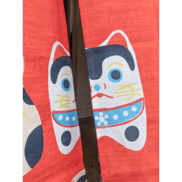 ミンゲイタチノ暖簾 カヤ kaya 日本 お土産 インテリア 和風 japan だるま 民芸 |  | 02