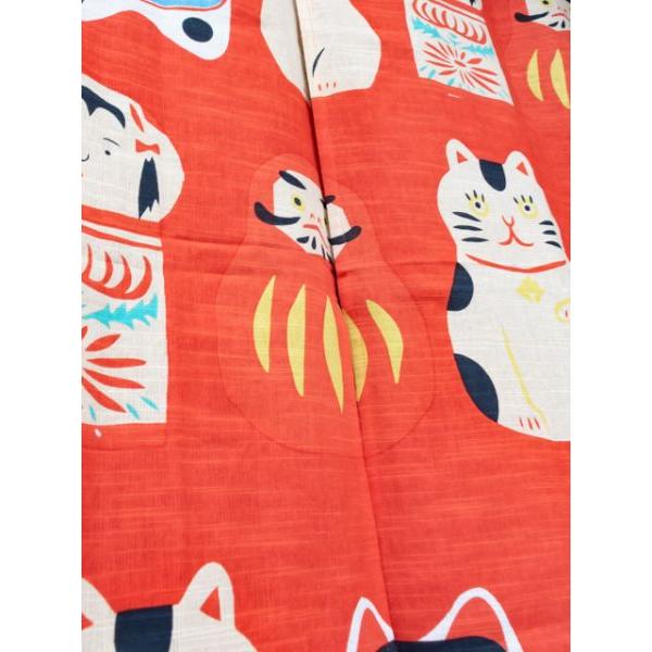 ミンゲイタチノ暖簾 カヤ kaya 日本 お土産 インテリア 和風 japan だるま 民芸 |  | 05