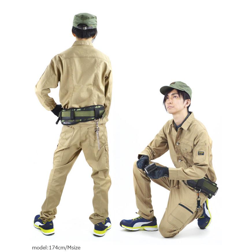 Wrangler 作業服 ストレッチボタンジャケット ラングラー AZ Wrangler 作業服 ストレッチボタンジャケット ラングラー AZ