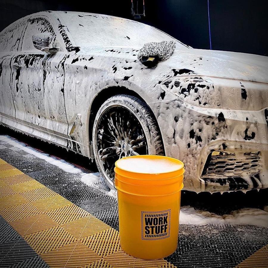 WASHバケツ・イエロー+セパレートブラック ポーランド発 洗車 ブランド |  | 05