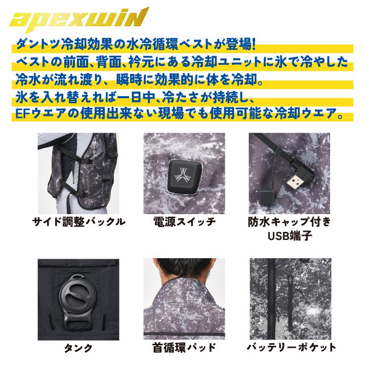空調服 水冷ベスト用 冷却パーツセット アタックベース 水冷服セット 水冷ベスト 春夏 メンズ レディース 水冷