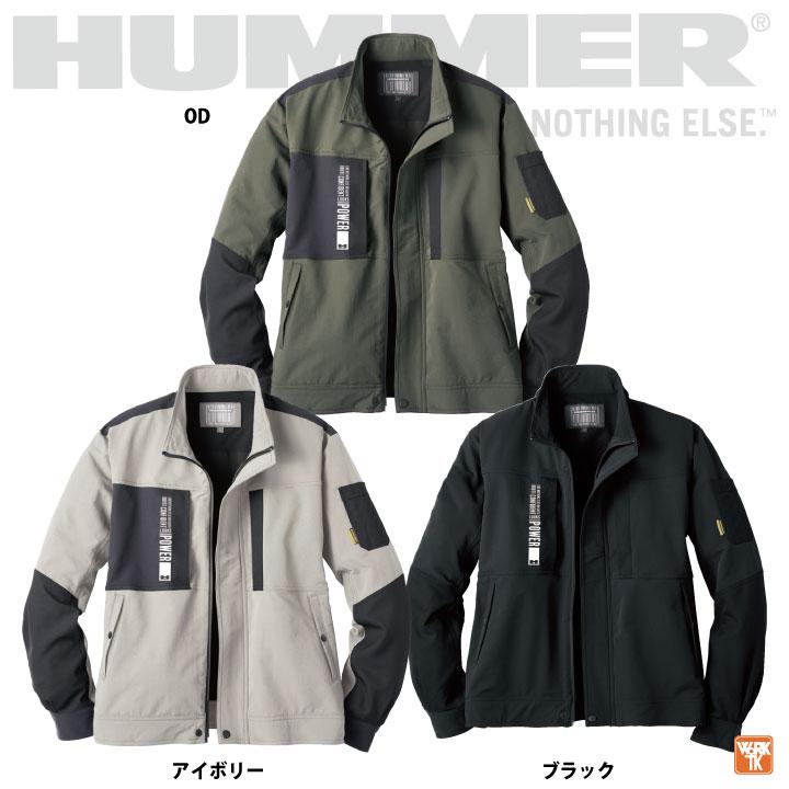 アタックベース ハマー ジャケット ストレッチ スリム ブルゾン