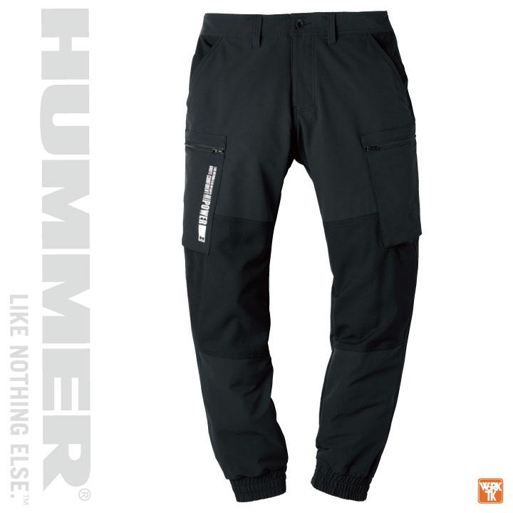 ハマー カーゴパンツ ジョガーパンツ ストレッチ パンツ 春夏 秋冬 メンズ レディース 作業着 作業服 ウェア おしゃれ 大きいサイズ アタックベース at-37071 | アタックベース | 02