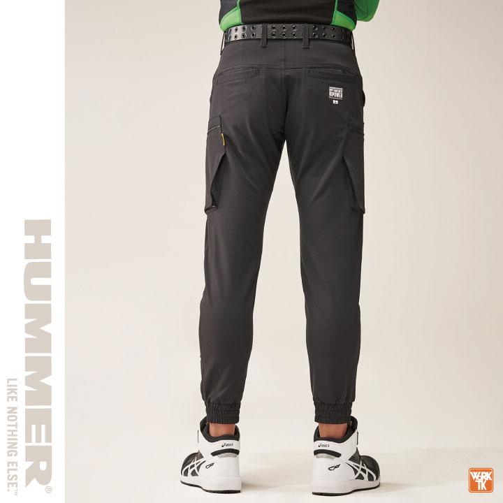 ハマー カーゴパンツ ジョガーパンツ ストレッチ パンツ 春夏 秋冬 メンズ レディース 作業着 作業服 ウェア おしゃれ 大きいサイズ アタックベース at-37071 | アタックベース | 03
