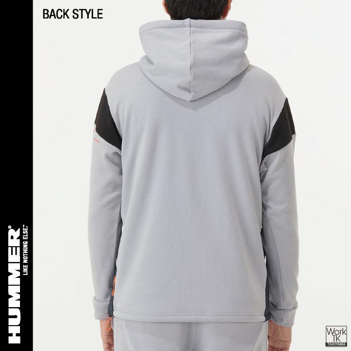 HUMMER パーカー 秋冬 暖かい フーディ スウェット フード 長袖 軽量 防寒着 防寒服 作業服 作業着 メンズ レディース 大きいサイズ アタックベース at-39551 |  | 05