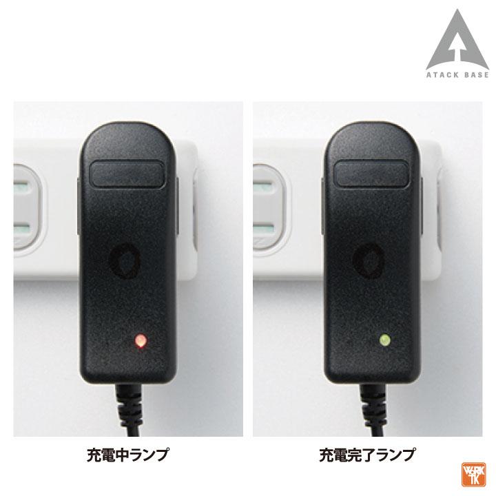アタックベース 電熱ウェア 電熱手袋 フルセット バッテリー 秋冬 電熱 グローブ 薄手 バッテリー付き ヒートグローブ バイク作業着 防寒服 暖かい at-424075 | アタックベース | 06