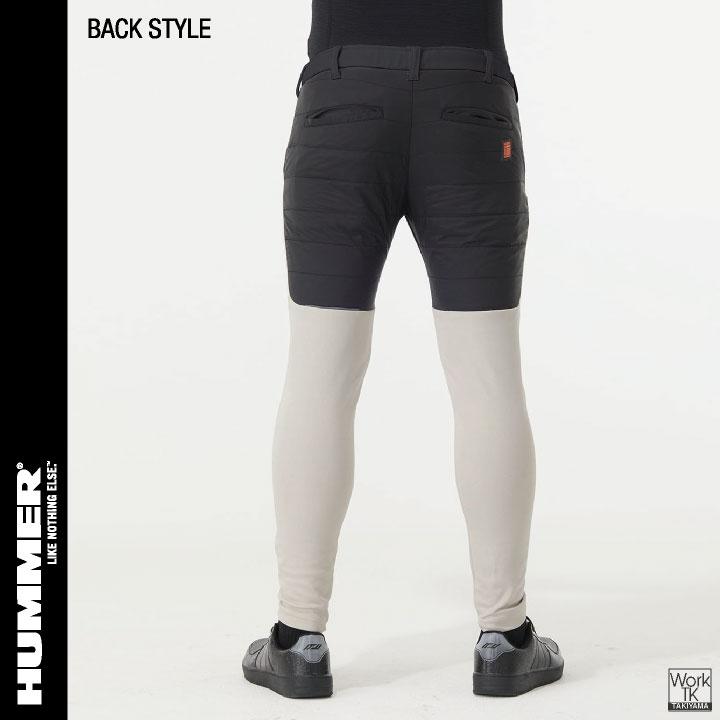 HUMMER 中綿 裏起毛 パンツ ウインドブレーカー 作業ズボン ストレッチ 秋冬 暖かい 防寒 作業服 作業着 おしゃれ メンズ レディース アタックベース at-49582 |  | 06