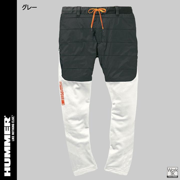 HUMMER 中綿 裏起毛 パンツ ウインドブレーカー 作業ズボン ストレッチ 秋冬 暖かい 防寒 作業服 作業着 おしゃれ メンズ レディース アタックベース at-49582 |  | 07