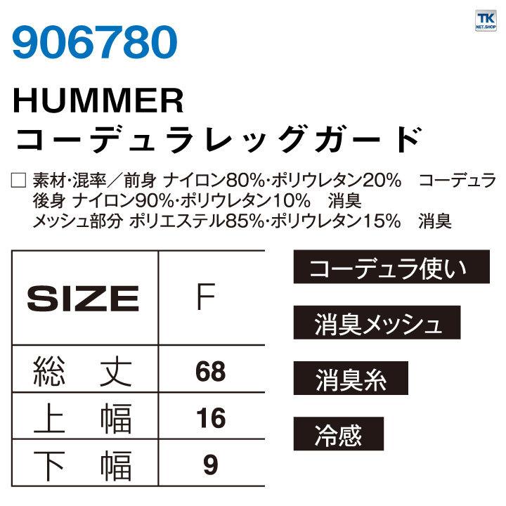 コーデュラレッグガード アタックベース ハマー CORDURA 消臭 耐久性 春夏 接触冷感 ストレッチ メッシュ おしゃれ ネコポス at-906780 | アタックベース | 05