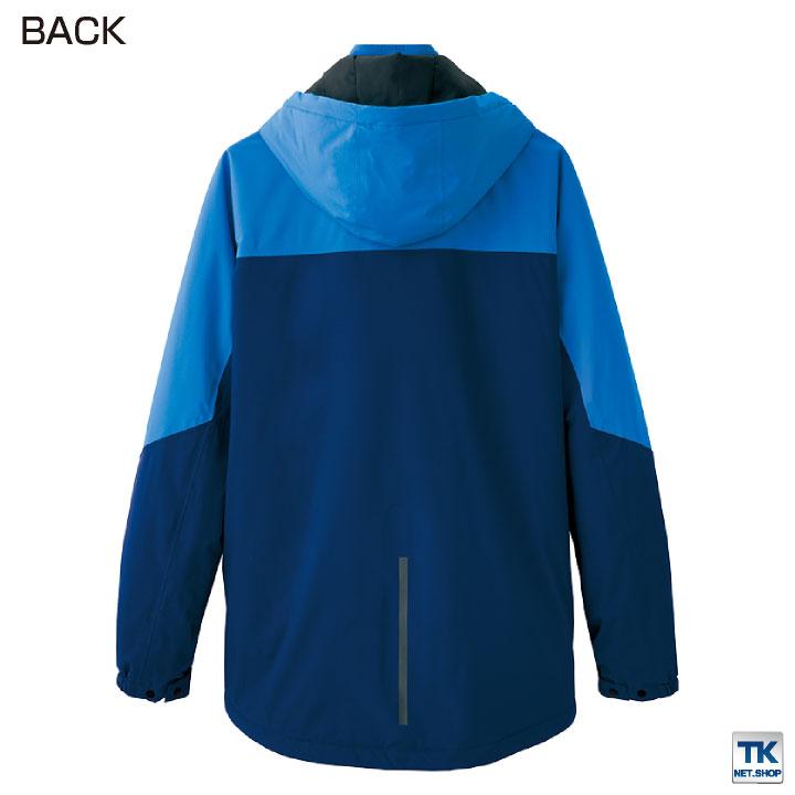 アイトス 防水 防寒 ジャケット 秋冬 上着 メンズ レディース ストレッチ 防風 保温 作業服 シンプル カジュアル 工事現場 キャンプ 山登り az-10314 | アイトス | 06
