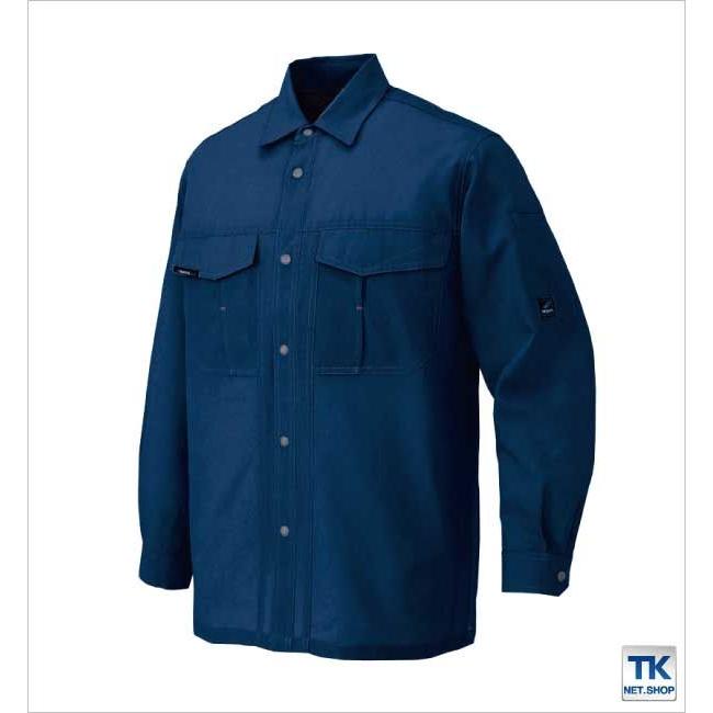 長袖シャツ 作業シャツ AZITO クール＆ドライシリーズ 春夏 作業服 作業着 アイトス az-1635-b | AZITO | 04