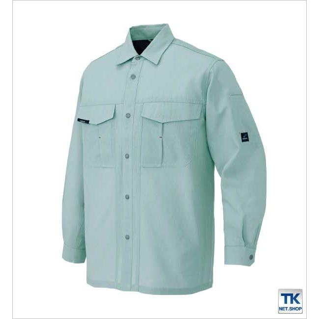 長袖シャツ 作業シャツ AZITO クール＆ドライシリーズ 春夏 作業服 作業着 アイトス az-1635 | AZITO | 05