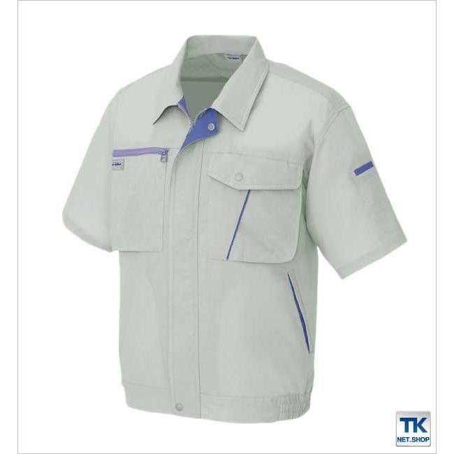 半袖ブルゾン 作業ジャンパー AITOZ おすすめ！ 春夏 作業服 作業着 アイトス 半袖 ジャケット az-231 | アイトス | 03