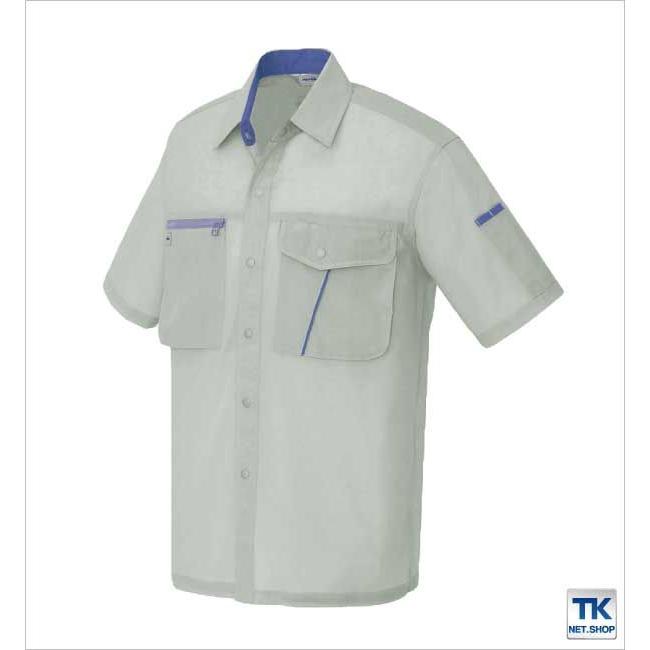 作業シャツ 半袖シャツ AITOZ おすすめ！ 春夏 作業服 作業着 アイトス az-236-b | アイトス | 03