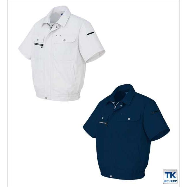 作業服 作業着 AZITO マックス 半袖ブルゾン アイトス 半袖 ジャケット 春夏 az-3432 | AZITO | 03