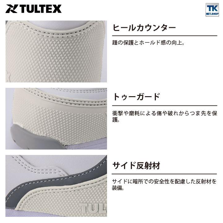 アイトス セーフティーシューズ ひも式 JSAA-A種合格品 樹脂先芯 ローカット メンズ レディース 安全靴 耐油 耐滑 静電 クッション性 春夏 秋冬 az-51668 | アイトス | 03