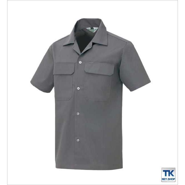 作業シャツ 半袖シャツ 作業服 作業着 春夏 AITOZ ベーシックワーク アイトス az-531-b | アイトス | 03