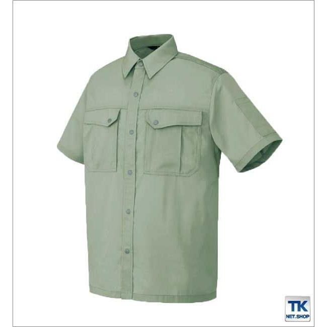 半袖シャツ 作業シャツ AITOZ ピュアストリーム 春夏 作業服 作業着 アイトス az-5666 | アイトス | 03