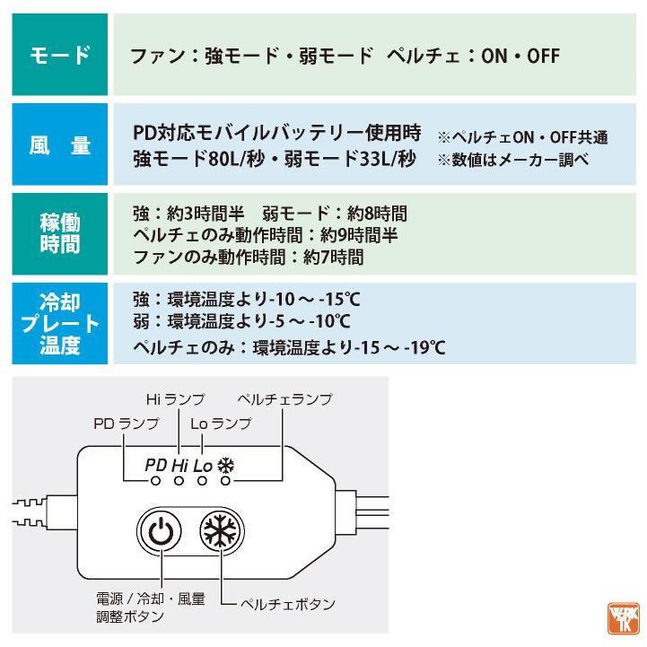 ビッグボーン 冷蔵服4 ペルチェ ファン ベスト 冷却ウェア 空調作業服 空調ウェア 春夏 作業着 涼しい 熱中症対策 裏チタン UVカット bigborn bb-th605 |  | 10
