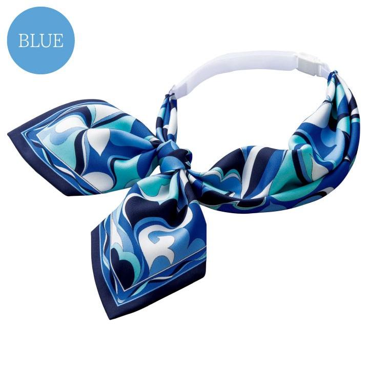 スカーフリボン 柄 アジャスター付き ボンマックス 事務服 制服 ユニフォーム フォーマル 華やか おしゃれ オフィス スカーフ BONMAX bm-ba9137 | ボンマックス（ユニフォーム） | 08