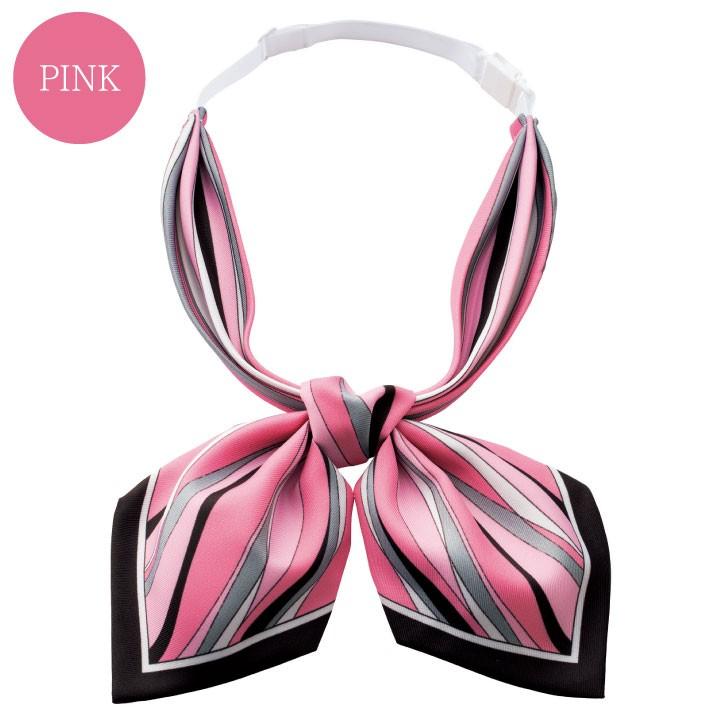 スカーフリボン 柄 アジャスター付き ボンマックス 事務服 制服 ユニフォーム フォーマル 華やか おしゃれ オフィス スカーフ BONMAX bm-ba9141 | ボンマックス（ユニフォーム） | 06