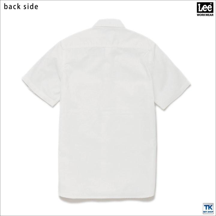Lee 半袖シャツ メンズワークシャツ WORKWEAR シャンブレーシャツ リー WORK SHIRTS ボンマックス bm-lcs46005 | ボンマックス（ユニフォーム） | 03