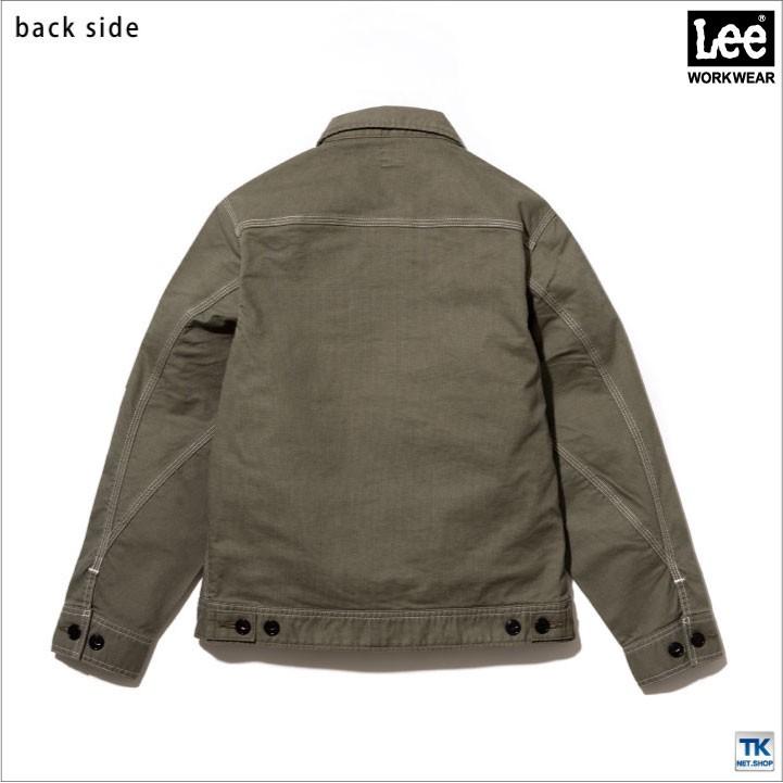 Lee ジップアップ ジャケット レディース ブルゾン WORKWEAR ストレッチダック リー ZIP-UP JACKET ボンマックス 春夏 秋冬 長袖 bm-lwb03002｜worktk｜04